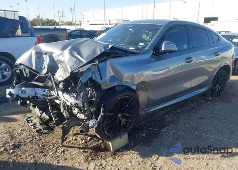 2024 BMW X6 xDrive40I из США, поврежденный, VIN 5UX33EX00R9U65151